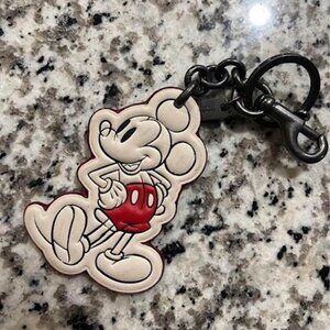 Coach Mickey Mouse Keychain - Excellent Condition